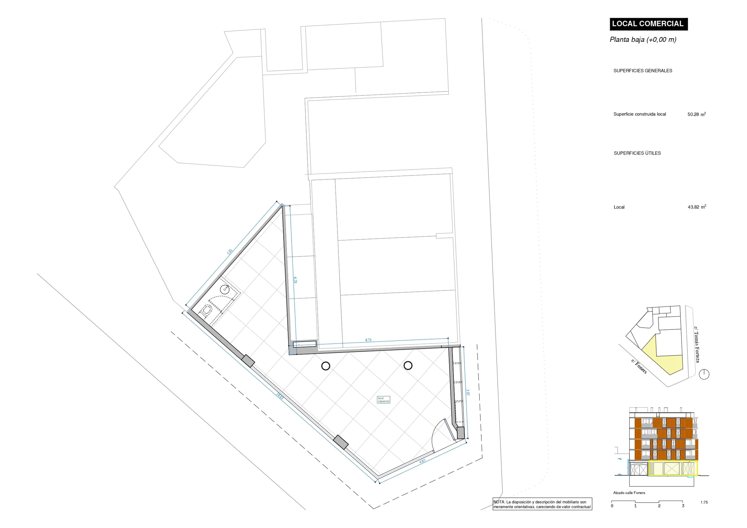 Edificio Colomet — Plano 1